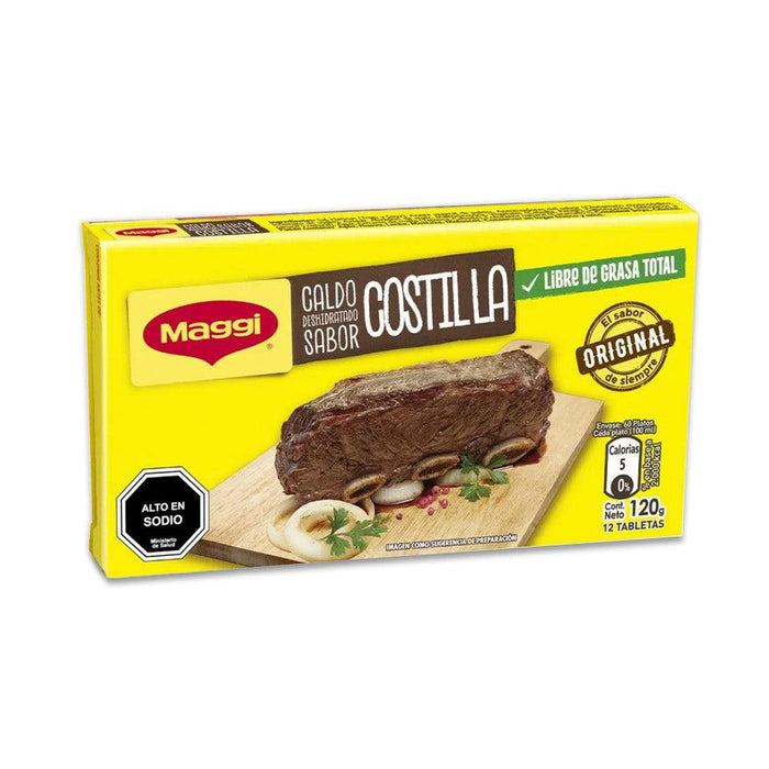 A small box of Maggi Caldos Sabor Verduras Rib