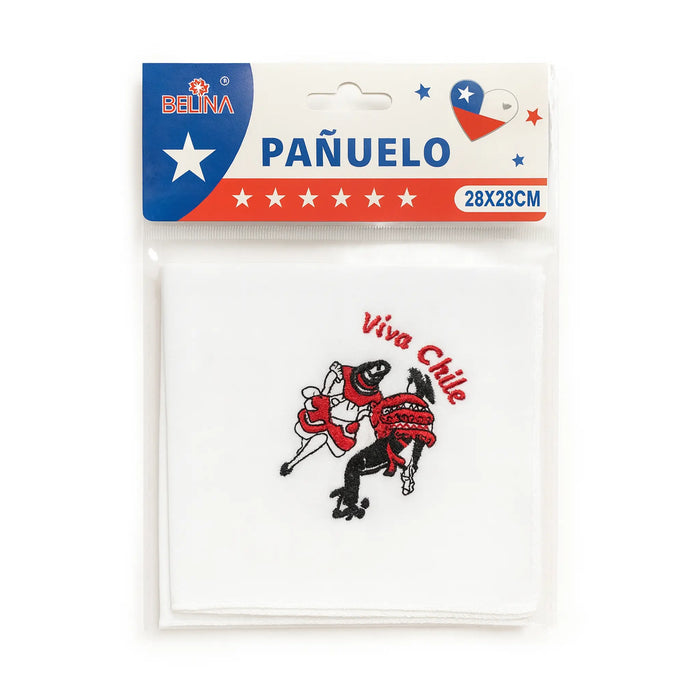 Packaged product with 'Viva Chile' design and Belina branding on a white background