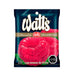 A bag of Watt's raspberry jam imported from Chile.