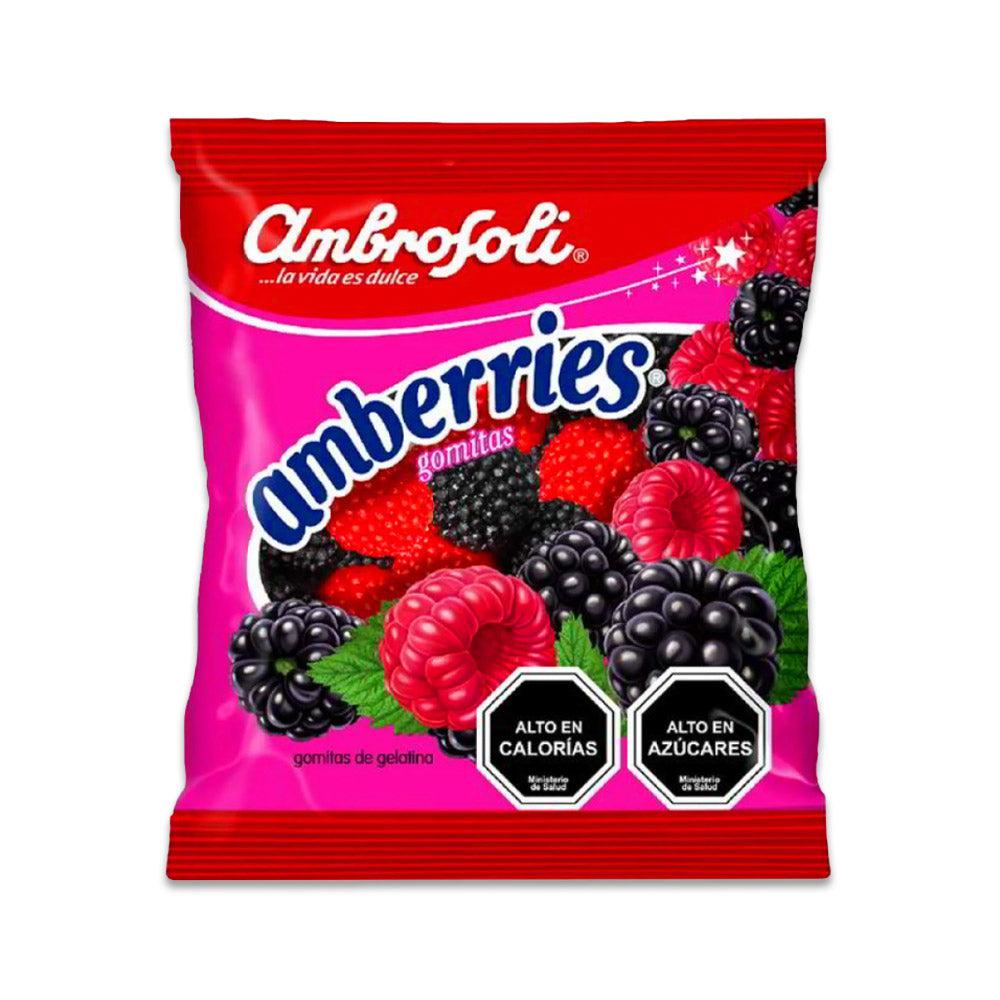 Una bolsa de 25 gramos de Amberries.