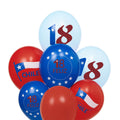 Globos Látex Fiestas Patrias Chilenas