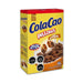 ColaCao Pillows Manjar-flavored breakfast cereal box, 350g, featuring wheat and rice pillows filled with ColaCao Manjar cream.