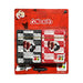 Condorito Plop playing cards front packaging – two decks of 54 cards each in black and red designs with cartoon character Condorito