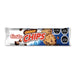 White and blue Costa Choco Chips package with chocolate chip cookies exploding and chocolate chips flying everywhere.