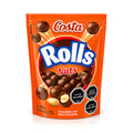 Envase de Costa Rolls Nuts sobre fondo blanco.