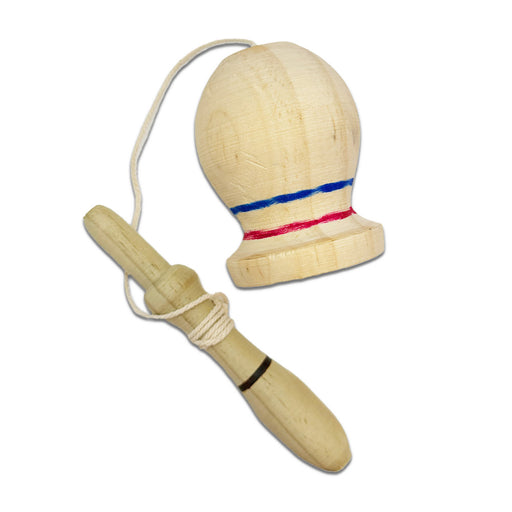 Emboque – Traditional Chilean Wooden Toy with Peg and Cup