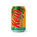 A 350ml yellow can of Kem soda from Chile.