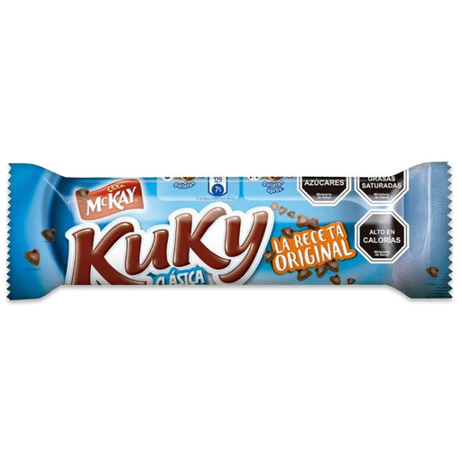 A blue bag of Kuky Classic Cookies from McKay.