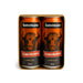 Four cans of Torobayo Cerveza beer in a cardboard holder with 'kunstmann' branding.