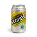 Stones Maracuyá beer can on a white background