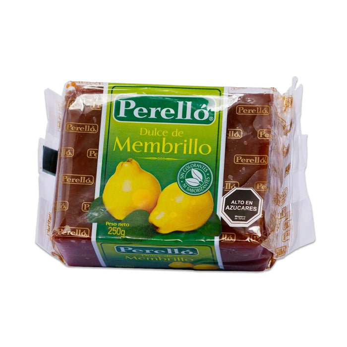 A 250 gram package of Membrillo from Perello
