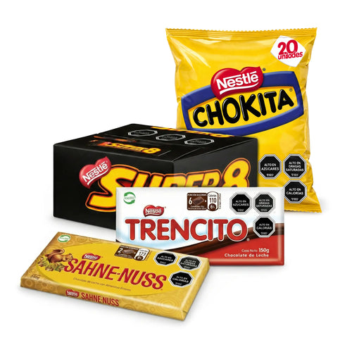 Paquete de chocolate chileno