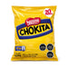 A 20 unit yellow bag of chokita chocolates with a red Nestle logo on the front.