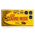 Envase de chocolate amargo Nestlé Sahne-Nuss sobre fondo blanco