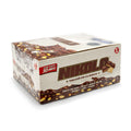 Caja de barras de chocolate Nikolo sobre fondo blanco