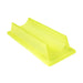 Yellow plastic tool on a white background