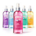 Surtido de lociones para el cuidado del bebé Simonds (Lila, Marina, Rosa, Verde, Dorada), botellas de 260 ml.