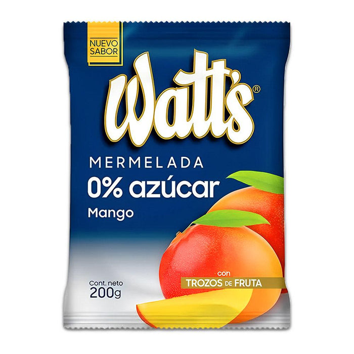 A 200g bag of Mango Sugar-free Watts Mermelada.