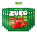 Zuko fruit-flavored drink package with strawberries on a white background