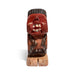 Indio Pícaro hand-carved wooden sculpture from Chile, traditional Chilean folk art figure.