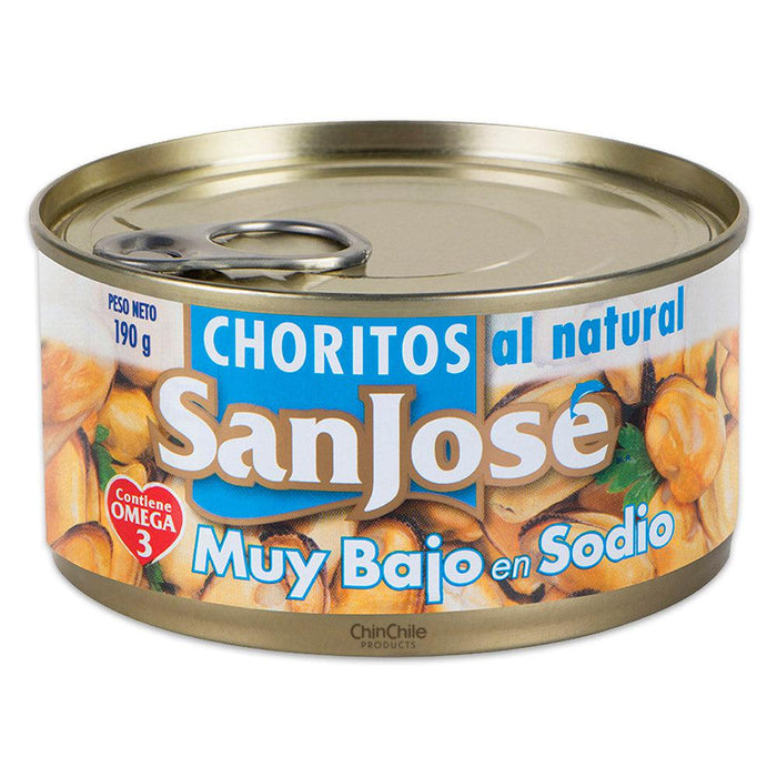 A 190 gram can of Choritos with a easy open top and light blue labeling.