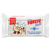 A white bar of soap for cloths with Popeye blowing bubbles.